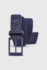 Golf Belts Textured Navy (New)